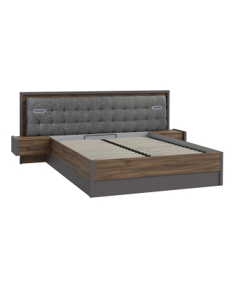 Postel 160/200 cm s nočními stolky PEMBURY DLCL5162B-M778