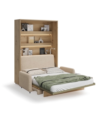 Výklopná postel s sedačkou Bed Concept 160x200 cm