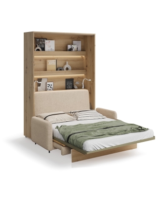 Výklopná postel s sedačkou Bed Concept 140x200 cm