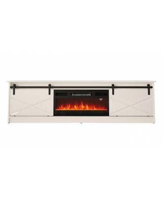 Televizní stolek Granero s krbem