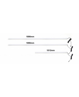 LED pásek s pod postel