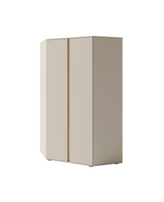 Rohová šatní skříň Luca LC2