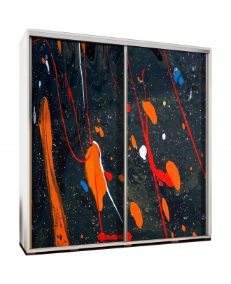 Šatní skříň Penelopa 205 Abstrakce 1