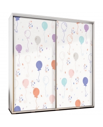 Šatní skříň Penelopa 205 Balony 1