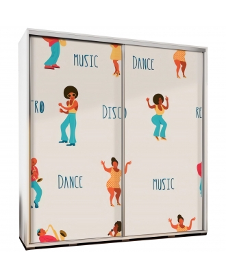 Šatní skříň Penelopa 205 Disko