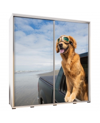 Šatní skříň Penelopa 205 Golden