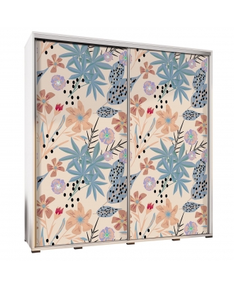 Šatní skříň Penelopa 205 Květiny 2