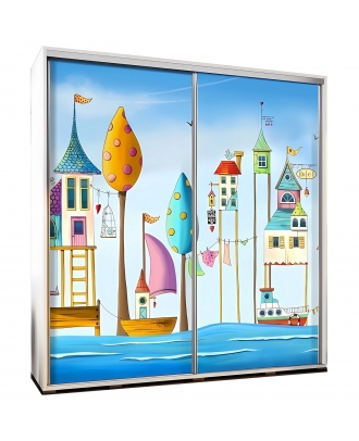 Šatní skříň Penelopa 205 Magické domy