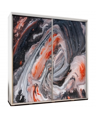 Šatní skříň Penelopa 205 Mramor 3