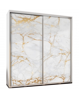 Šatní skříň Penelopa 205 Mramor 4