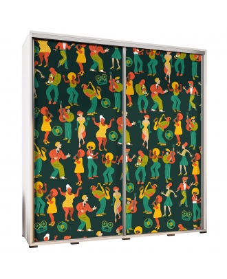 Šatní skříň Penelopa 205 Retro párty 2