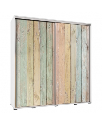 Šatní skříň Penelopa 205 Pastelové dřevo