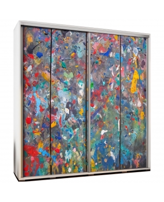 Šatní skříň Penelopa 205 Barevné dřevo