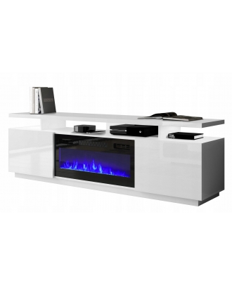 Televizní stolek EVA s krbem