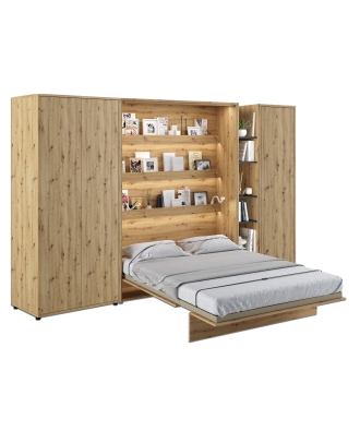 Obyvací stěna s výklopnou postelí Bed Concept 140x200 cm