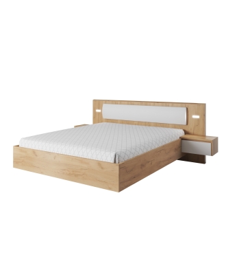 Postel 160/200 cm s nočními stolky XELO G